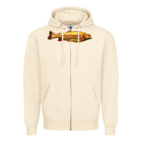 Sandshell golden trout west virginia Zipper Hoodie - LillyAllenDesigns