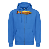 True Royal golden trout west virginia Zipper Hoodie - LillyAllenDesigns