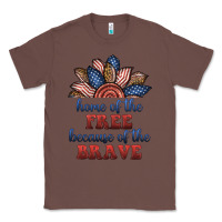 Chestnut home of the free because of the brave Classic Tee - BundleAndBundleShop