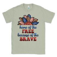 Matcha home of the free because of the brave Classic Tee - BundleAndBundleShop