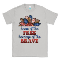 Moon Dust home of the free because of the brave Classic Tee - BundleAndBundleShop