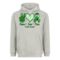 Moon Dust Peace love cure Liver Cancer Heavyweight Hoodie - NancyCooperArtShop