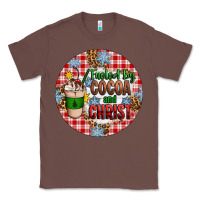 Chestnut christmas fueled by cocoa and christ ornament Classic Tee - Artiststas