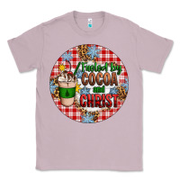Christmas Fueled By Cocoa And Christ Ornament Classic Tee | Teevron