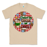 Mushroom christmas fueled by cocoa and christ ornament Classic Tee - Artiststas