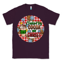 Plum christmas fueled by cocoa and christ ornament Classic Tee - Artiststas