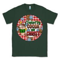 Sports Green christmas fueled by cocoa and christ ornament Classic Tee - Artiststas