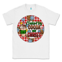 White christmas fueled by cocoa and christ ornament Classic Tee - Artiststas