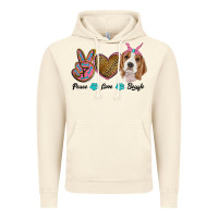 Vintage Artic peace love beagle Vintage Hoodie - RanaPortraitStore