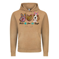 Vintage Camel peace love beagle Vintage Hoodie - RanaPortraitStore
