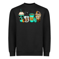 Black photography coffee cups Heavyweight Sweatshirt - Zillion Design Studio