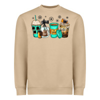 Mushroom photography coffee cups Heavyweight Sweatshirt - Zillion Design Studio