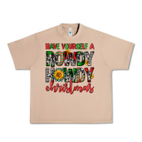 Burro have yourself a rowdy howdy christmas Urban Heavy Tee - FaDigitalArtStudio