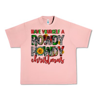 Salmon have yourself a rowdy howdy christmas Urban Heavy Tee - FaDigitalArtStudio