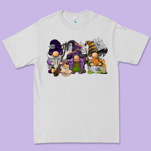 Halloween Gnomies Premium Tee Designed By Barkaloodesign