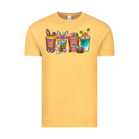 Vintage Mustard Easter coffee drinks Easter Day Vintage Tee - Neo Western