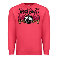 Cardinal wrestling mom Premium Sweatshirt - MaliasSmallBusiness