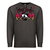Smoke wrestling mom Premium Sweatshirt - MaliasSmallBusiness