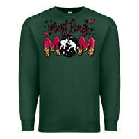 Sports Green wrestling mom Premium Sweatshirt - MaliasSmallBusiness