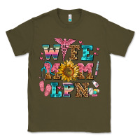 Army Green wife mom lpn Classic Tee - AdoDesignShop