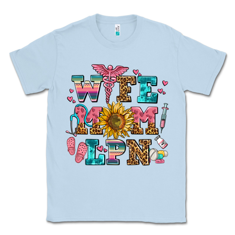 Wife Mom Lpn Classic Tee by AdoDesignShop | Teevron