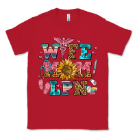 Red wife mom lpn Classic Tee - AdoDesignShop