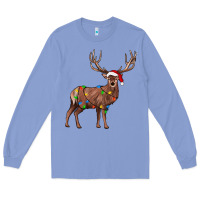 Colony Blue reindeer Long Sleeve Tee - JahusDesignShop