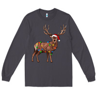Smoke reindeer Long Sleeve Tee - JahusDesignShop