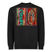 Black abuela serape leopard tumbler 3 Heavyweight Sweatshirt - CTS Tumbler Store