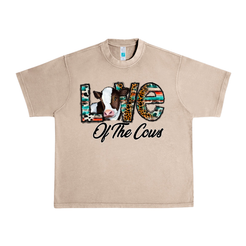 Love Of The Cows Urban Heavy Tee by CowhideDigitalArt | Teevron