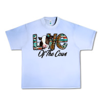 Grape Ice love of the cows Urban Heavy Tee - CowhideDigitalArt