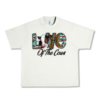 Pistachio love of the cows Urban Heavy Tee - CowhideDigitalArt