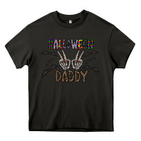Asphalt halloween daddy Heavy Core Tee - CowhideDigitalArt