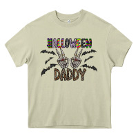 Mossy halloween daddy Heavy Core Tee - CowhideDigitalArt