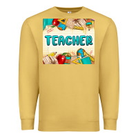 Antique Gold teacher Premium Sweatshirt - MaliasSmallBusiness
