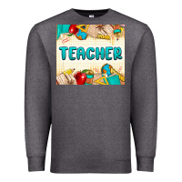 Charcoal Heather teacher Premium Sweatshirt - MaliasSmallBusiness