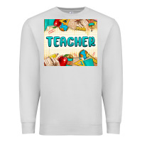 Dove Grey teacher Premium Sweatshirt - MaliasSmallBusiness