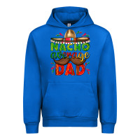 Cobalt Nacho Average Dad with Mustache Urban Hoodie - texasbilliewilder