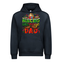 Navy Nacho Average Dad with Mustache Urban Hoodie - texasbilliewilder