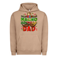 Pigment Burro Nacho Average Dad with Mustache Urban Hoodie - texasbilliewilder
