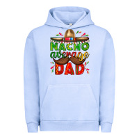 Pigment Grape Ice Nacho Average Dad with Mustache Urban Hoodie - texasbilliewilder