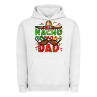 Pigment Lunar Rock Nacho Average Dad with Mustache Urban Hoodie - texasbilliewilder