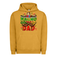 Pigment Peanut Butter Nacho Average Dad with Mustache Urban Hoodie - texasbilliewilder