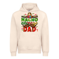 Sandshell Nacho Average Dad with Mustache Urban Hoodie - texasbilliewilder
