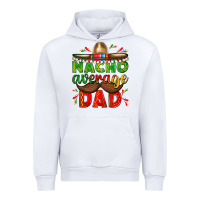 White Nacho Average Dad with Mustache Urban Hoodie - texasbilliewilder