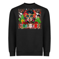 Black chingona tumbler 3 Heavyweight Sweatshirt - CTS Tumbler Store