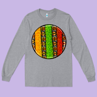 Juneteenth  Coasters Long Sleeve Tee Designed By Adodesignshop