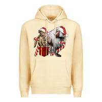 Pina Colada Christmas Baboon Baby And Mama Premium Hoodie - LillyAllenDesigns