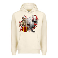 Tofu Christmas Baboon Baby And Mama Premium Hoodie - LillyAllenDesigns