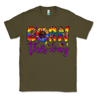 Army Green born this way Classic Tee - JahusDesignShop
